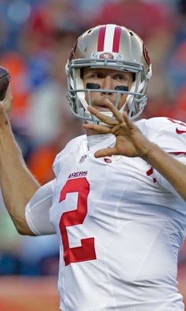 Gabbert prepares to start first season opener in 3 years